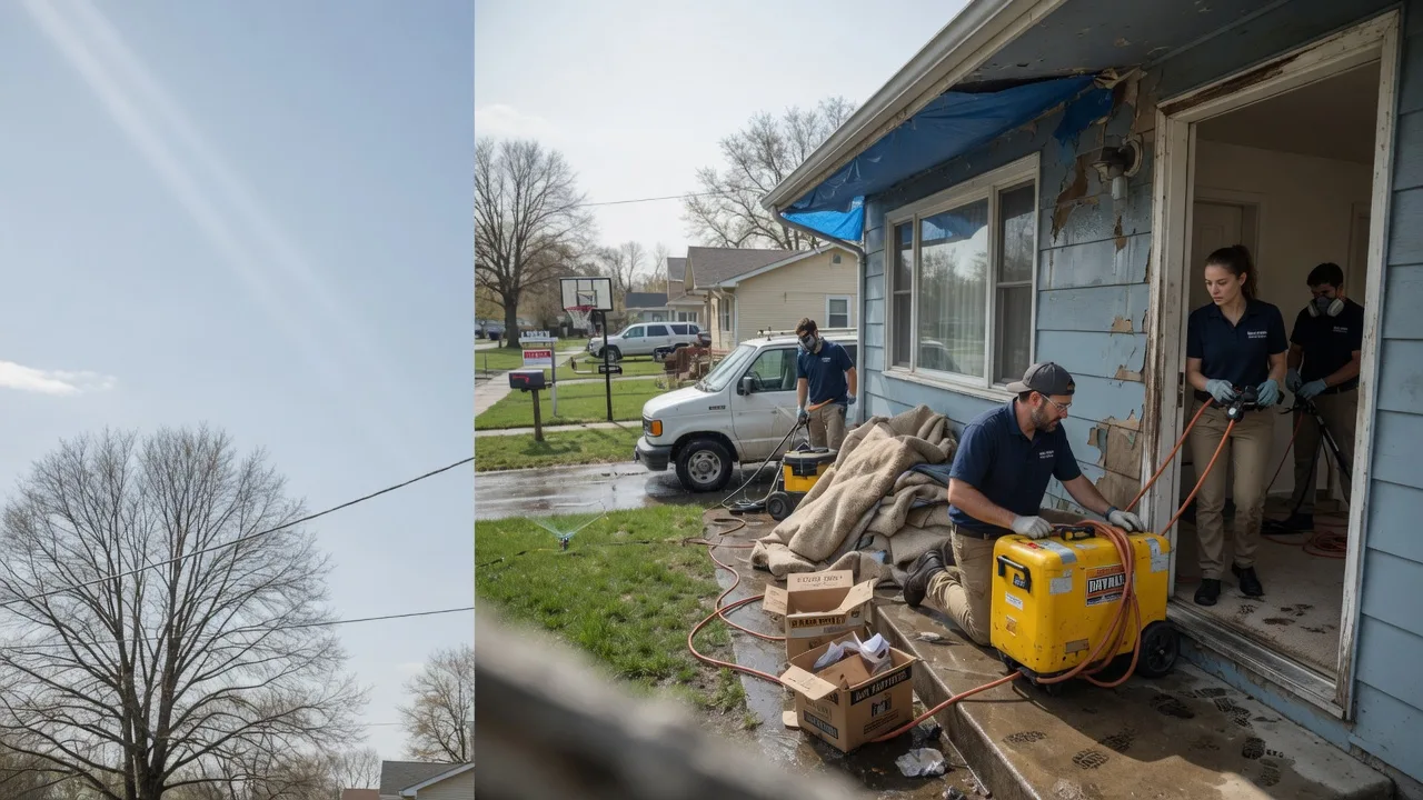 Basement Flood Cleanup in Holbrook, MA near me